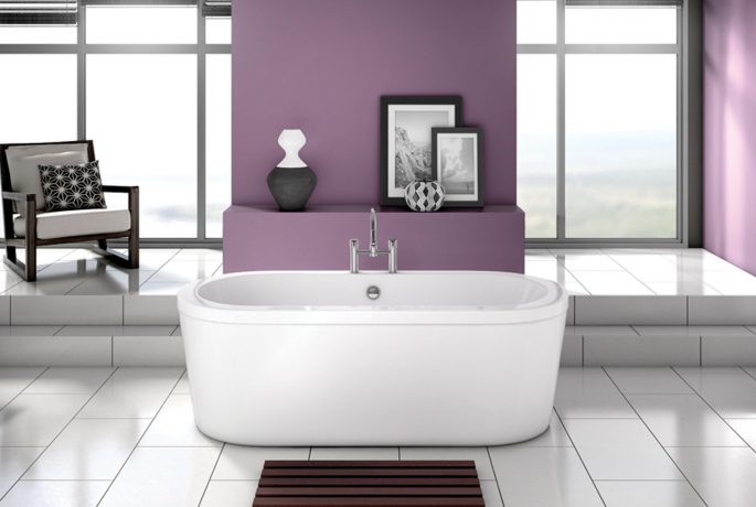 A03048 - Modern Freestanding Bath Image